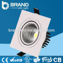 Empotrado cuadrado IP44 interior LED COB Downlight 2000lm 25W